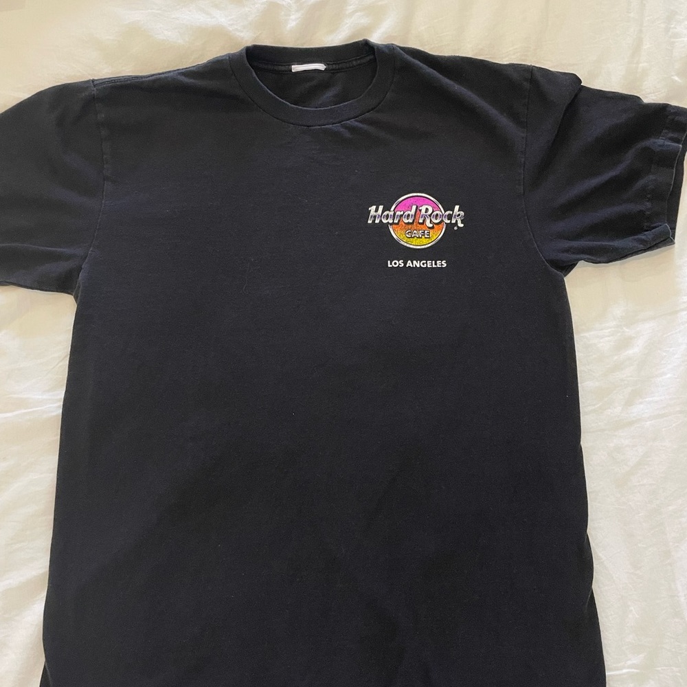 Pascun graphic Hard Rock Cafe los angels t-shirt size medium